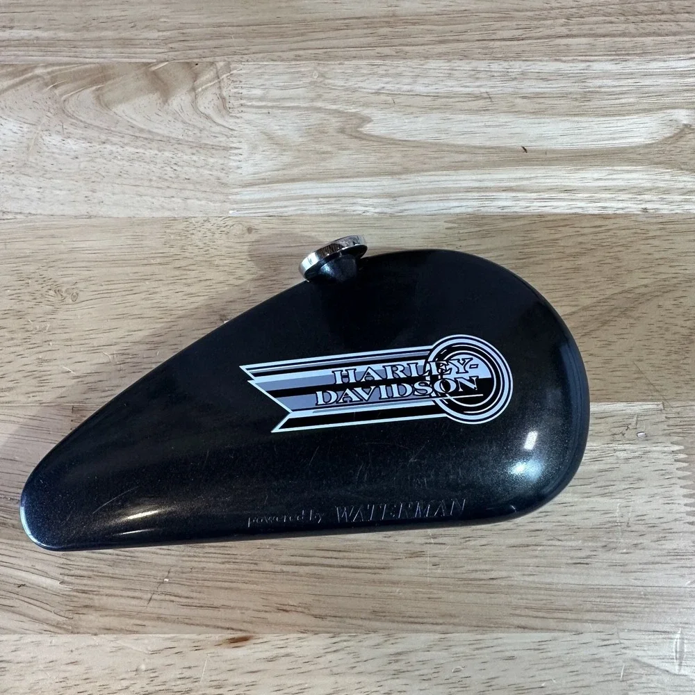 Harley Davidson Waterman Ballpoint Pen Black Gas Tank Case Writing Instrument